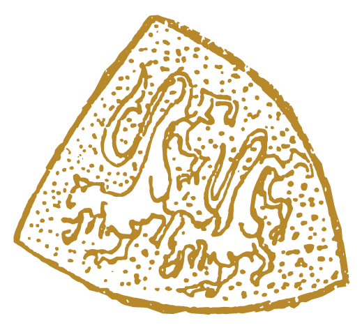 LA COURONNE picto blason or 1