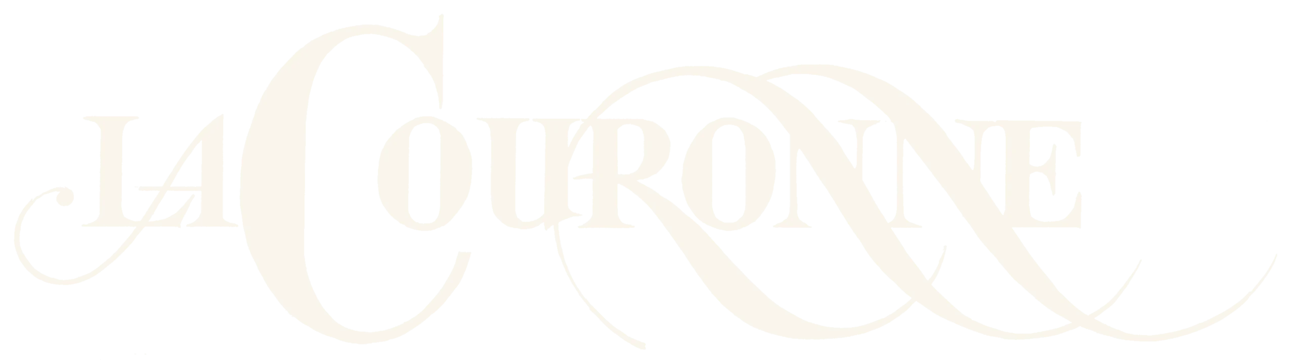 la couronne-logo creme La Couronne Rouen