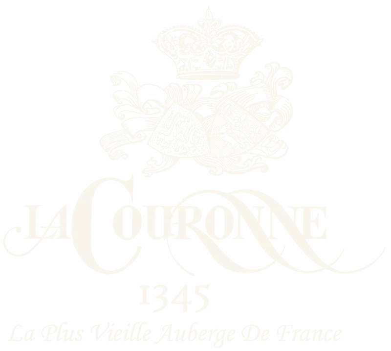 Logo de La Couronne Logo du restaurant La Couronne à Rouen, plus vieille auberge de France.